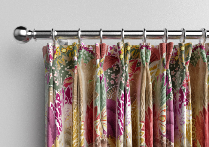 Kolkata Velvet, Summer Haze - Made to Measure Curtain - Image 10